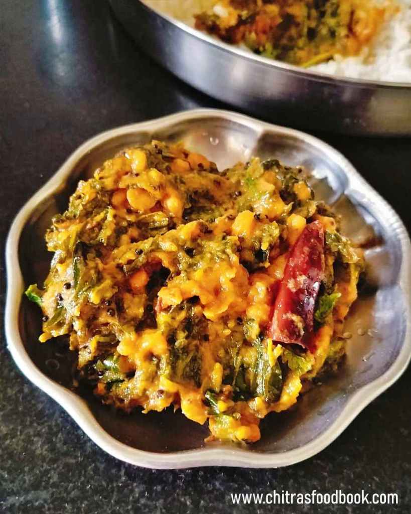 andhra palakura ulli karam recipe