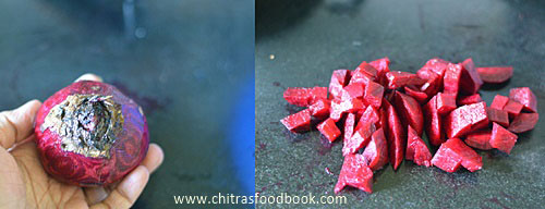 Beetroot poori recipe Beetroot poori recipe