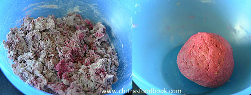 Beetroot poori recipe Beetroot poori recipe