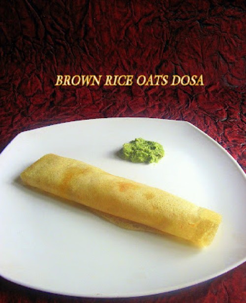 Brown rice dosa Brown rice dosa