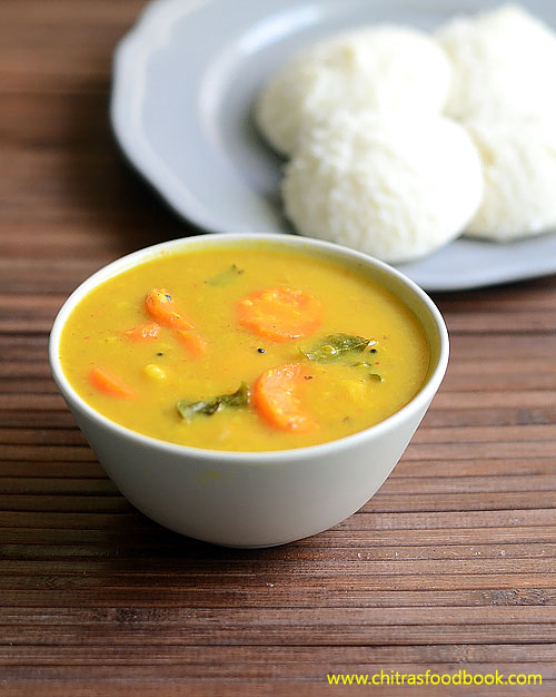 carrot sambar recipe carrot sambar recipe