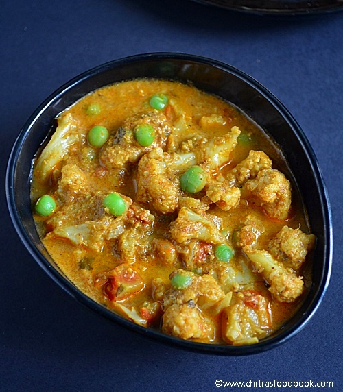 Cauliflower kurma Cauliflower kurma