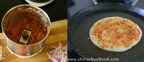 Erra Karam masala dosa Erra Karam masala dosa
