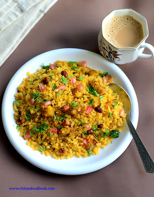 Batata poha without onion Batata poha without onion