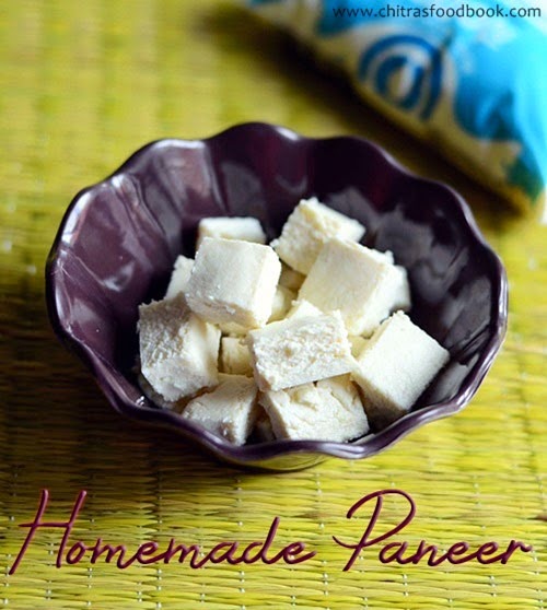Home made Paneer Recipe Home made Paneer Recipe