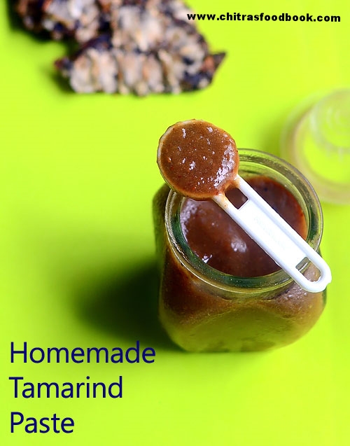 How To Make Tamarind Paste – Tamarind Pulp / Puli Paste Recipe