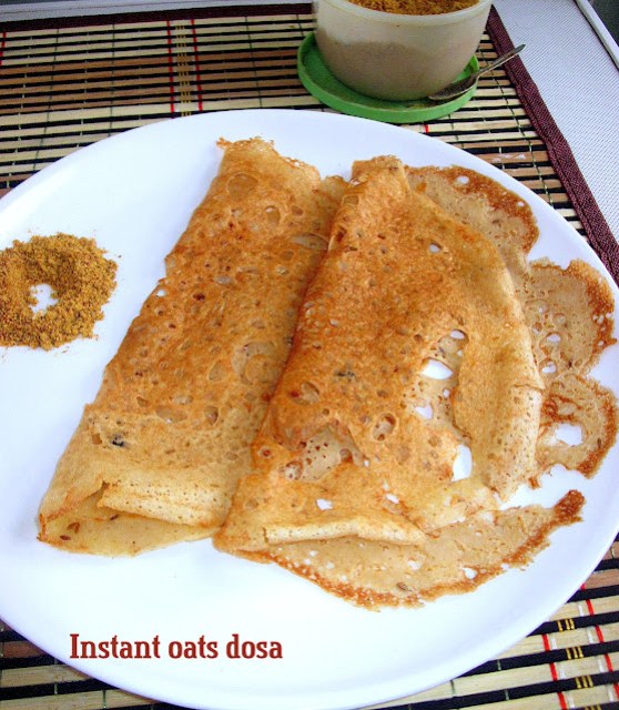 Instant oats dosa Instant oats dosa