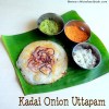Kadai onion uttapam recipe Kadai onion uttapam recipe