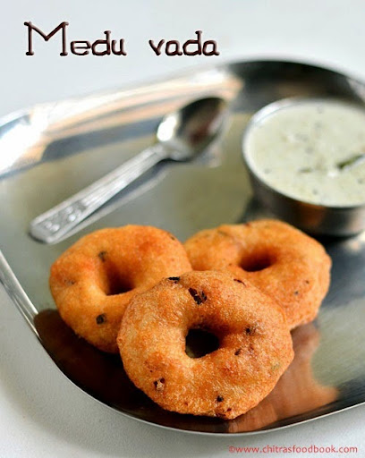 Medhu Vadai Recipe | How to make Urad Dal Vada In Grinder