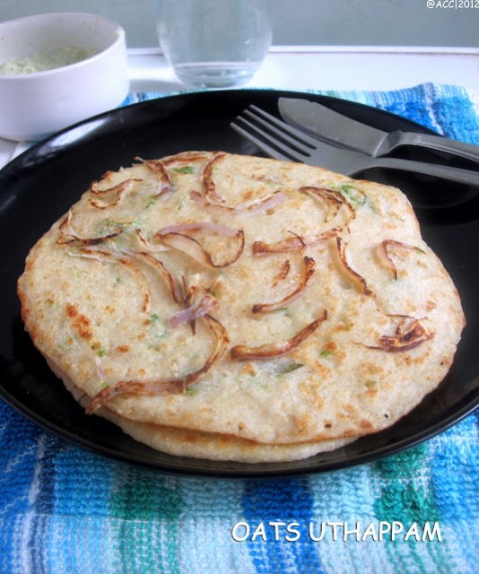 Oats uthappam Oats uthappam