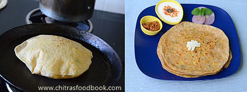 Paneer paratha recipe Paneer paratha recipe