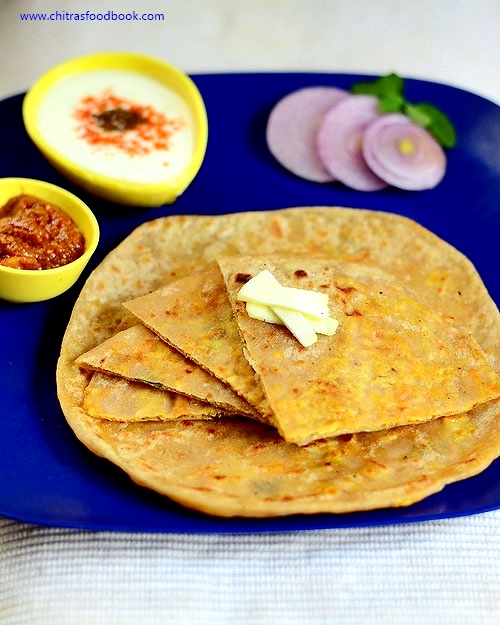 Paneer paratha recipe Paneer paratha recipe