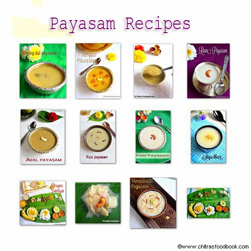 20 Payasam Recipes | Kheer Varieties
