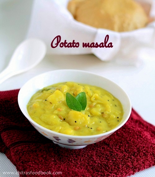 Poori masala recipe Poori masala recipe