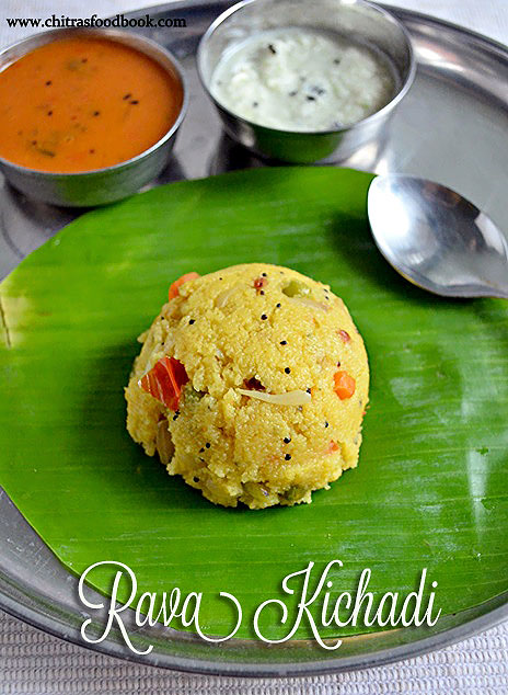 Rava kichadi Rava kichadi