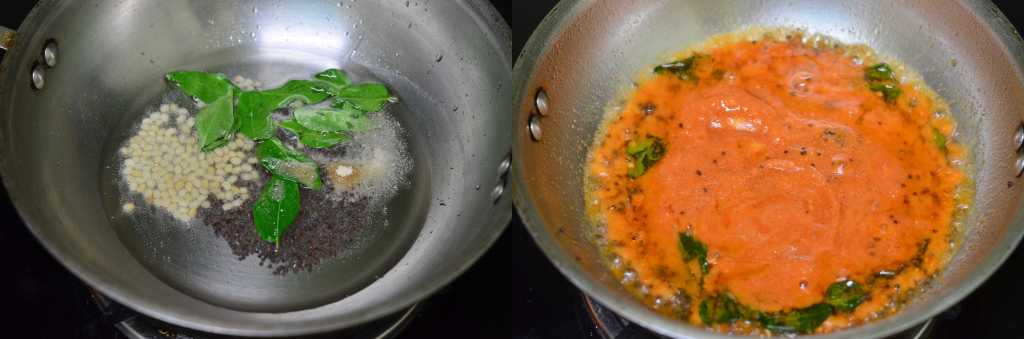 Roadside tomato chutney without coconut for idli, dosa