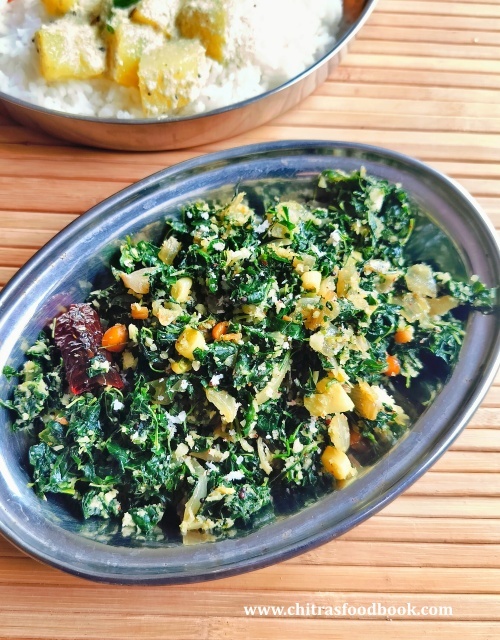 siru keerai poriyal recipe