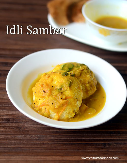 Idli sambar Idli sambar