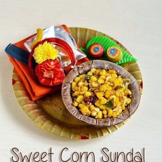 Sweet corn sundal Sweet corn sundal