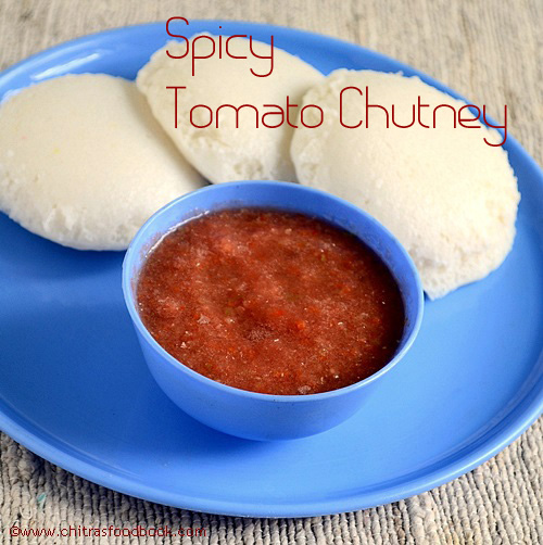 Spicy tomato chutney Spicy tomato chutney