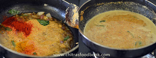 Tomato kurma for idli dosa Tomato kurma for idli dosa