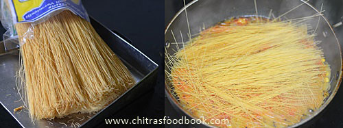 Fine vermicelli upma Fine vermicelli upma